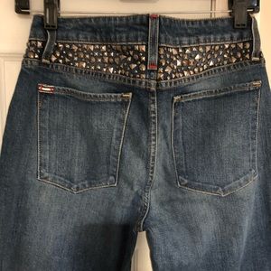 Alice + Olivia Studded Skinny Jeans Sz 28